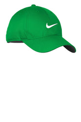 Nike Dri-FIT Swoosh Front Cap - Lucky Green/ White - OSFA